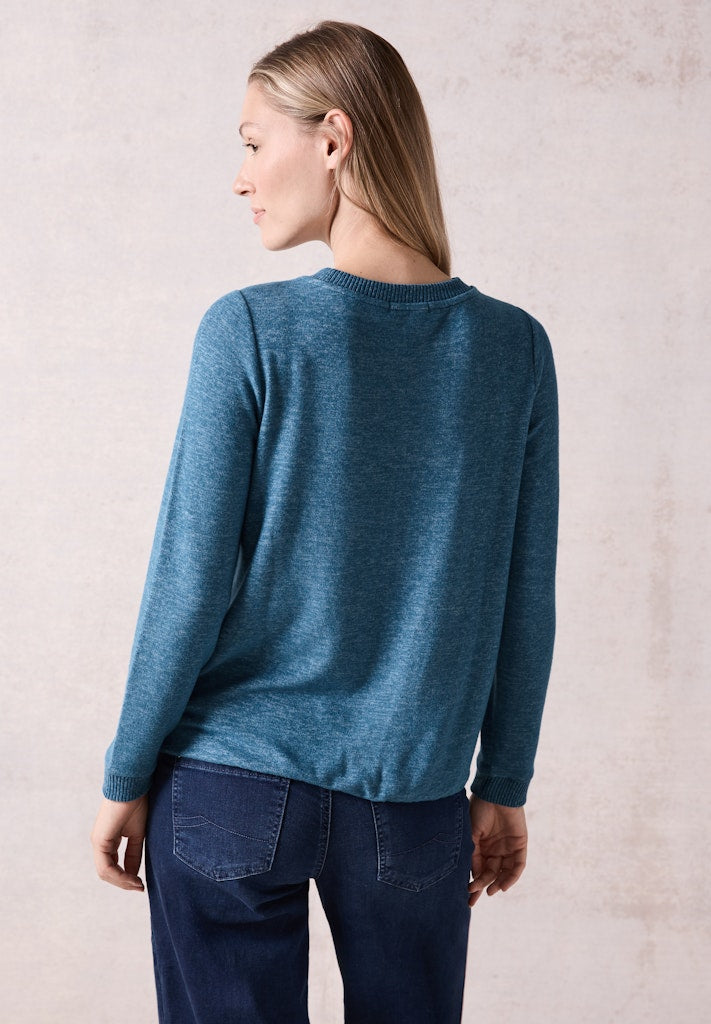 Cecil Damen T-Shirts  Aqua Mela
