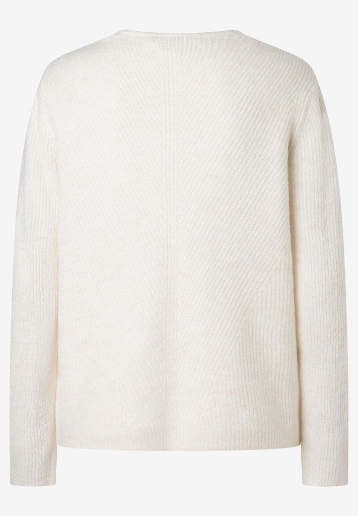 More & More Damen Pullover  Off White