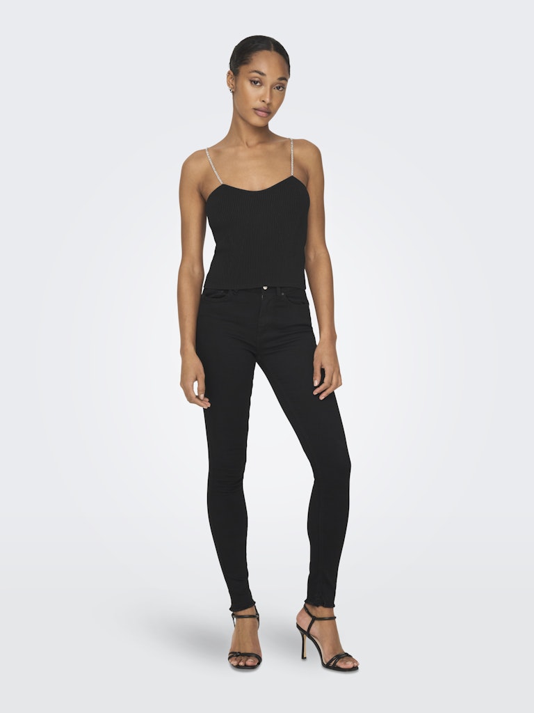 only Damen Pullover Black