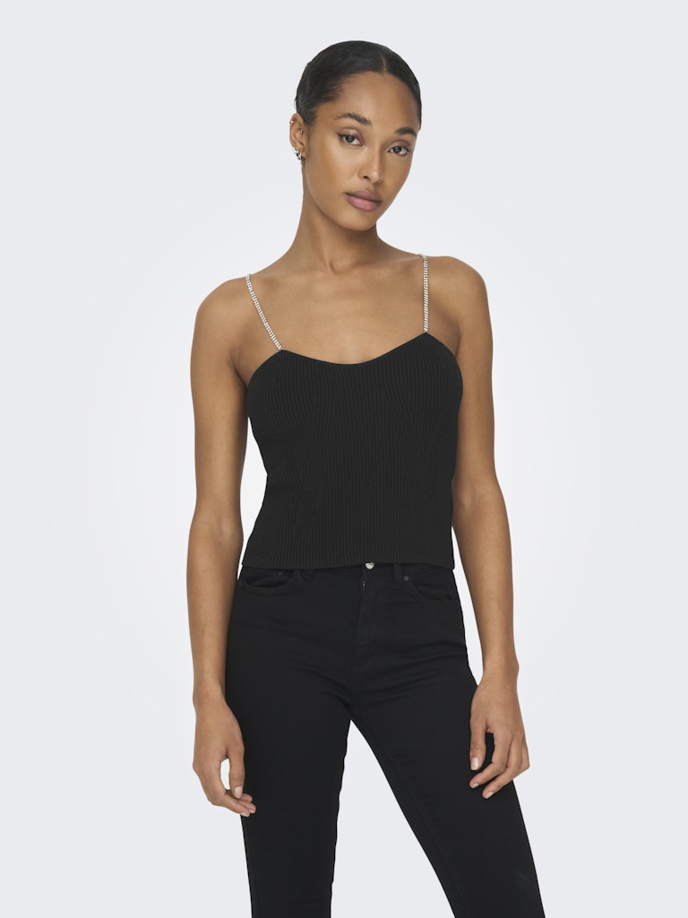 only Damen Pullover Black