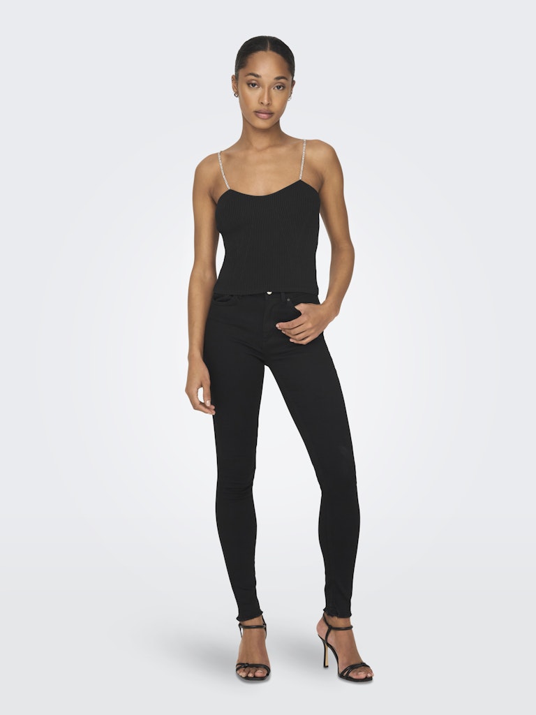 only Damen Pullover Black