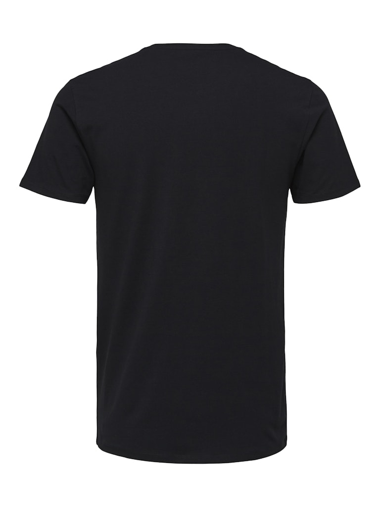 Selected homme Herren T-Shirts kurz  Black