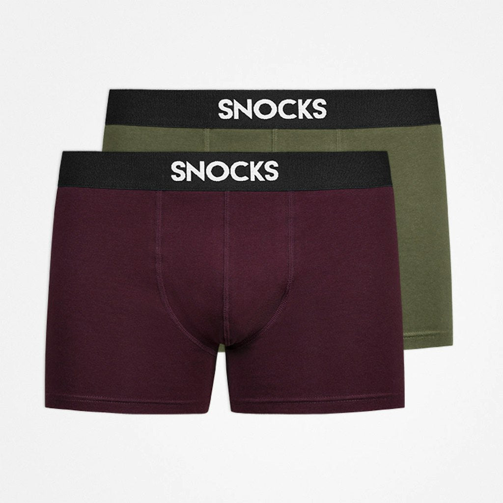 Snocks Pant  Red/Olive