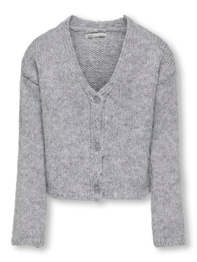 Only Mädchen Pullover & Strickjacken Light Grey Mela