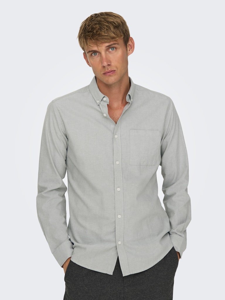 Only & Sons Herren Hemden lang Sea Spray