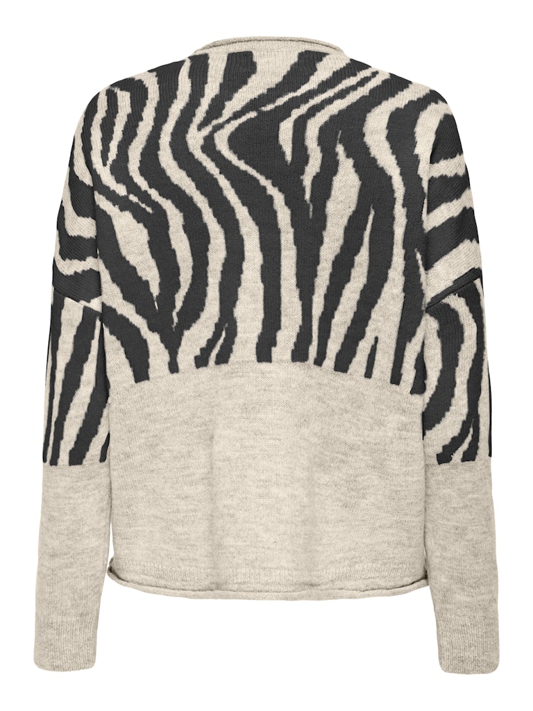 Only Caramkoma Damen Pullover Whitecap Gray/P