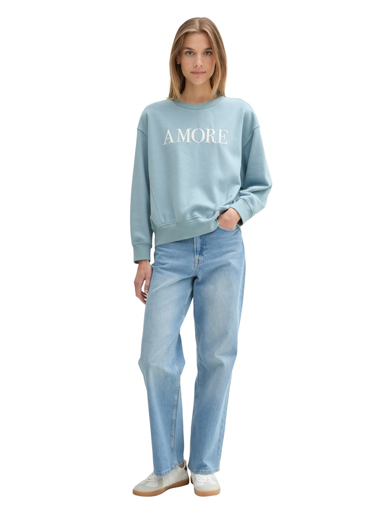 Tom Tailor denim Damen Sweatshirts Tourmaline