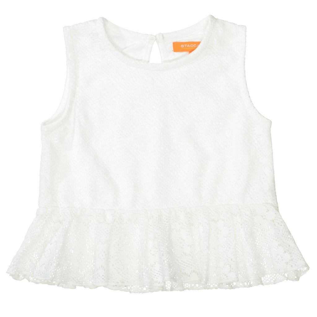 Staccato Mädchen T-Shirts & Tops Soft White