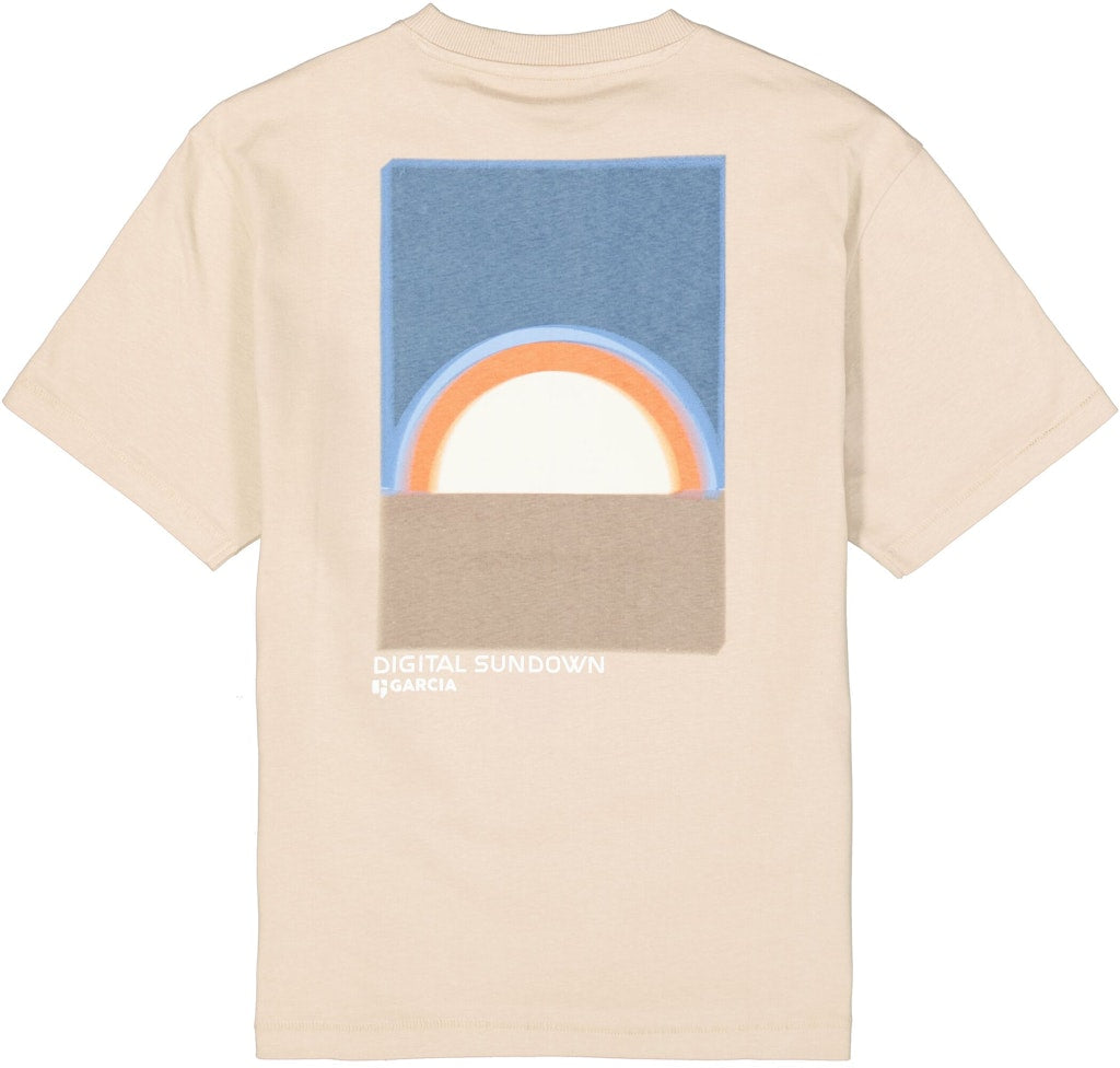 Garcia Jungen T-Shirts Sand
