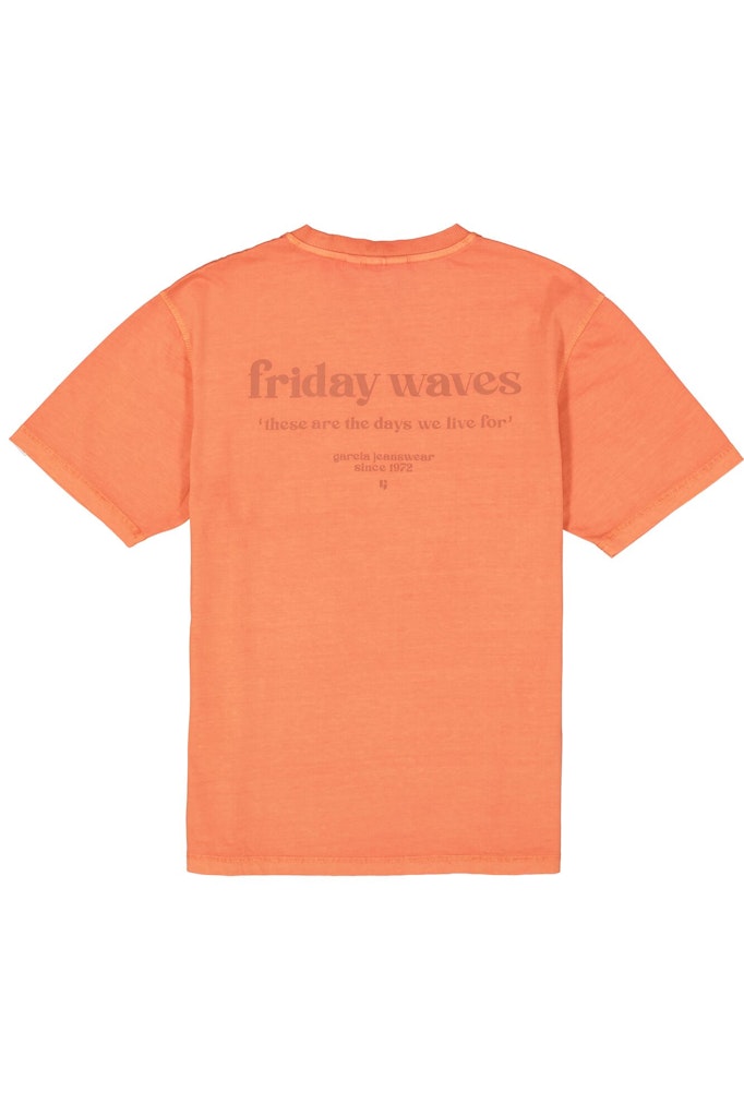 Garcia Jungen T-Shirts Orange Peel