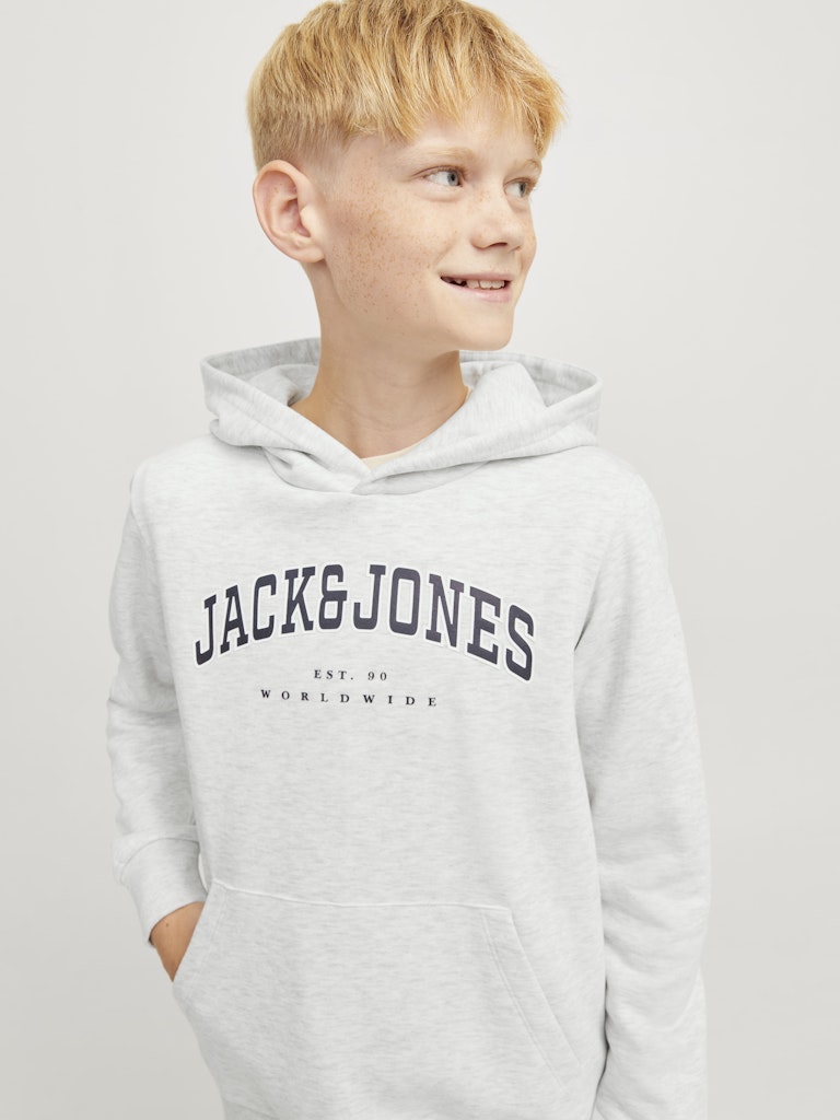 Jack & Jones Jungen Sweats & Sweatjacken White Melange/L