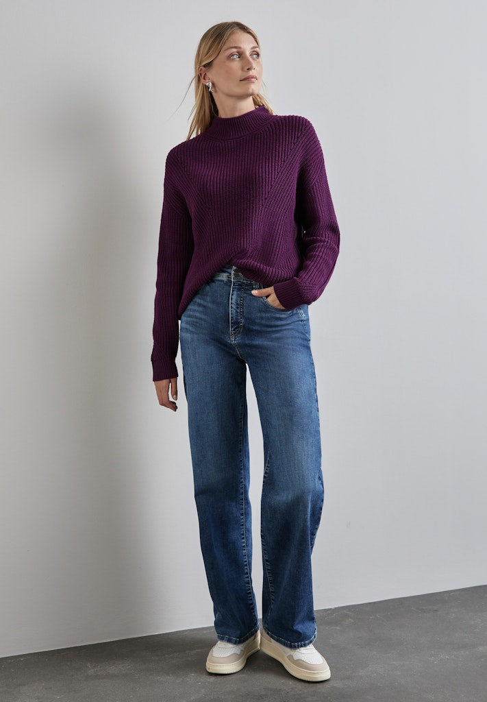 Street One Damen Pullover  Caspia Pu