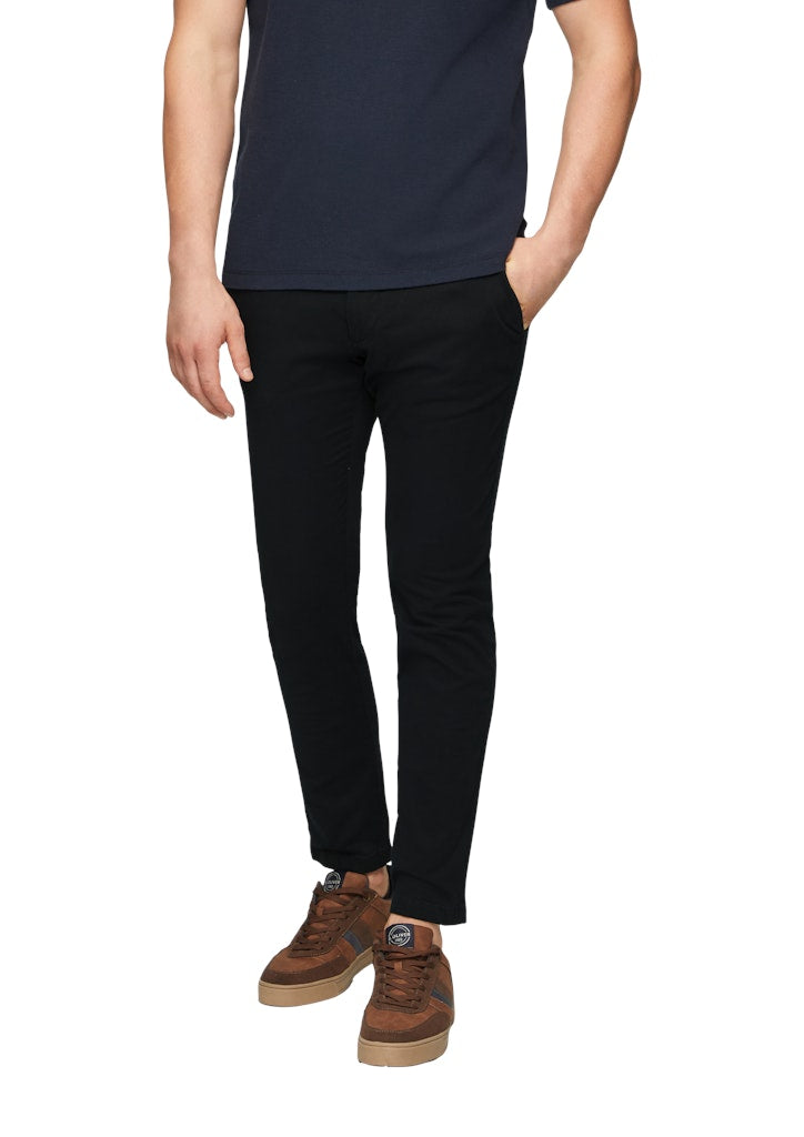 S. Oliver red Herren Hosen Grey/Black