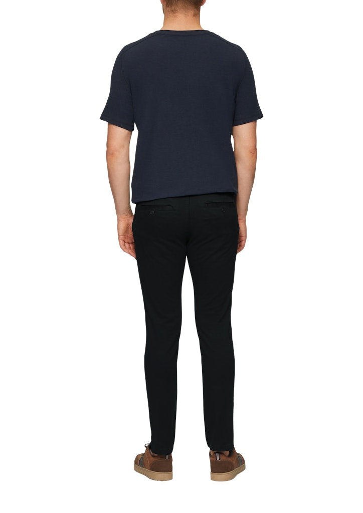 S. Oliver red Herren Hosen Grey/Black