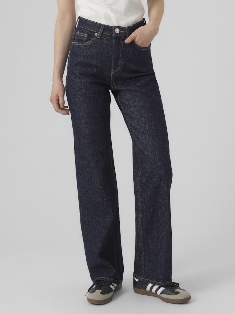 Vero Moda Damen Jeans Dark Blue Denim