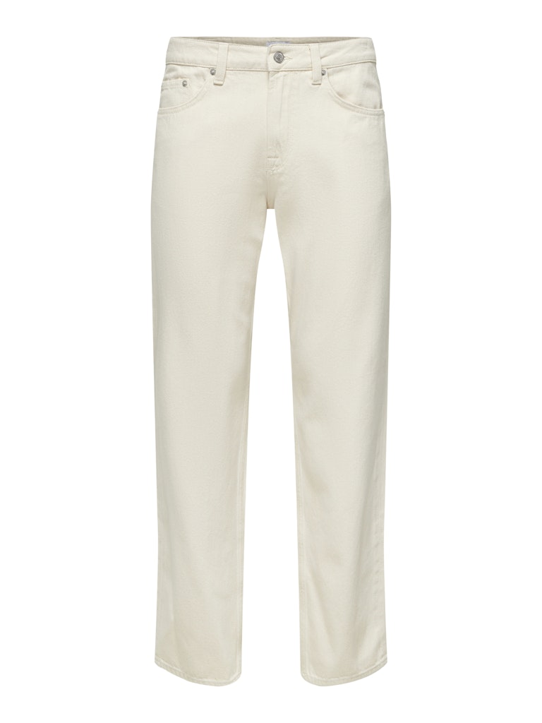 Only & Sons Herren Jeans Ecru