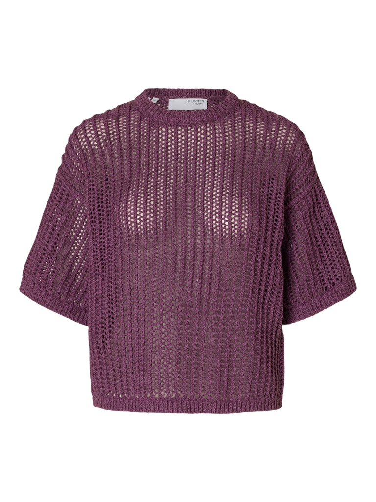 Selected Femme Damen Pullover Plum Perfect/Fi