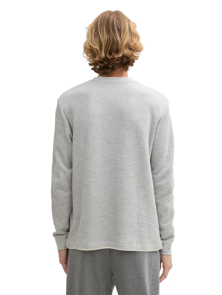 Tom Tailor denim Herren T-Shirts kurz Light Stone Gre