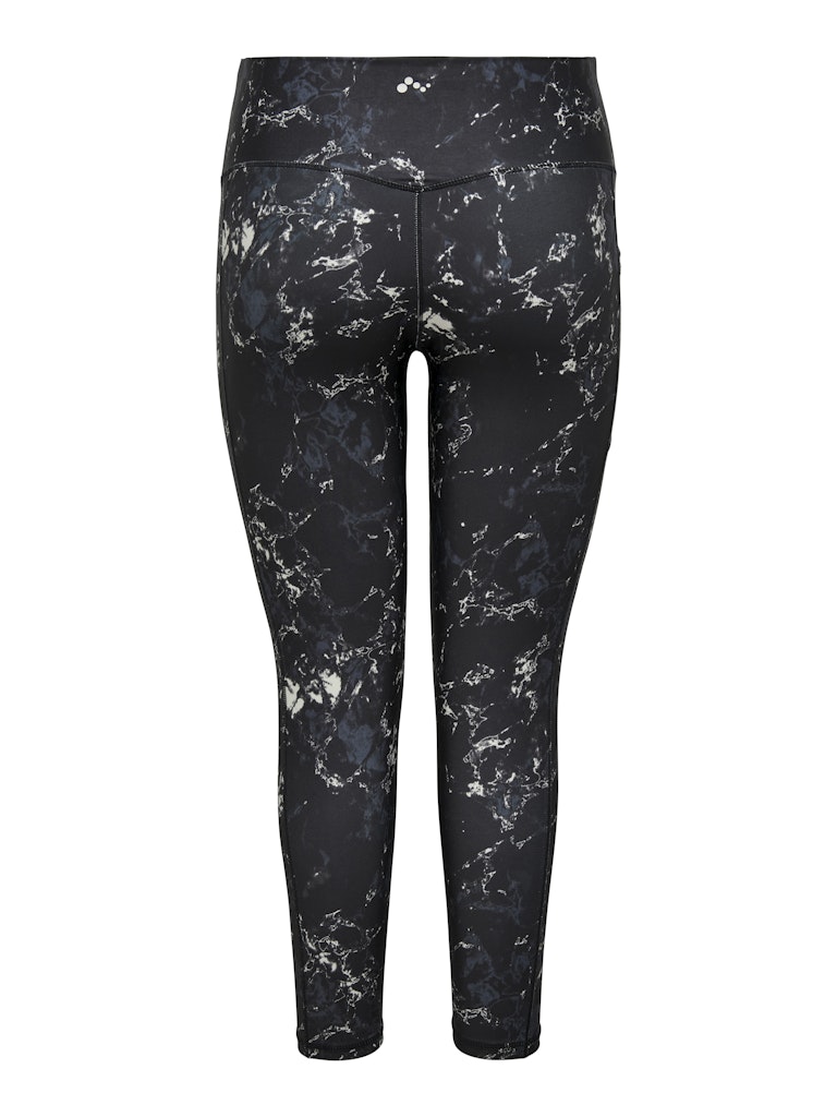 Only Fitnesshosen Black/W. Pumice