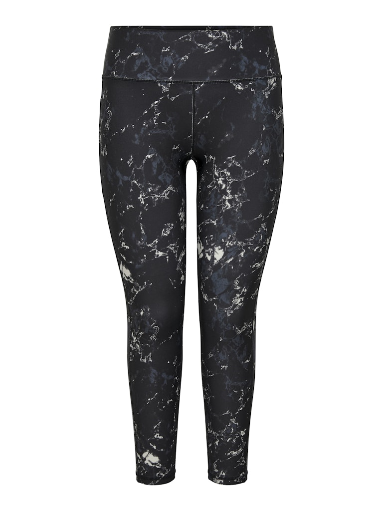 Only Fitnesshosen Black/W. Pumice