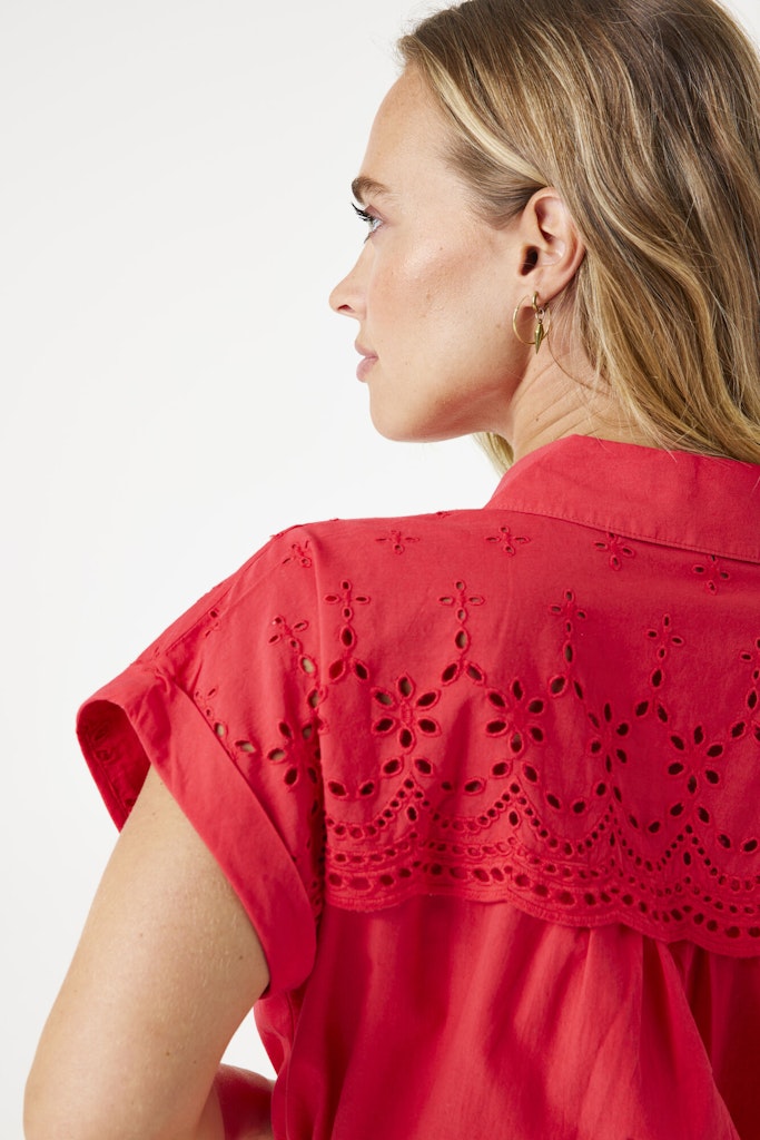 Garcia Damen Kleider Ruby Red