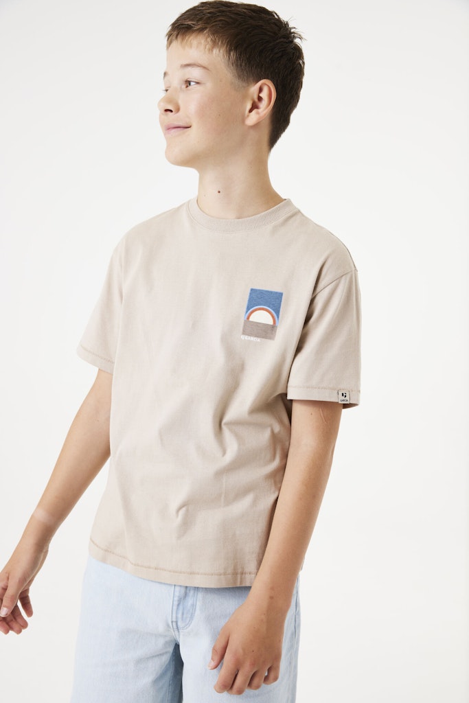 Garcia Jungen T-Shirts Sand
