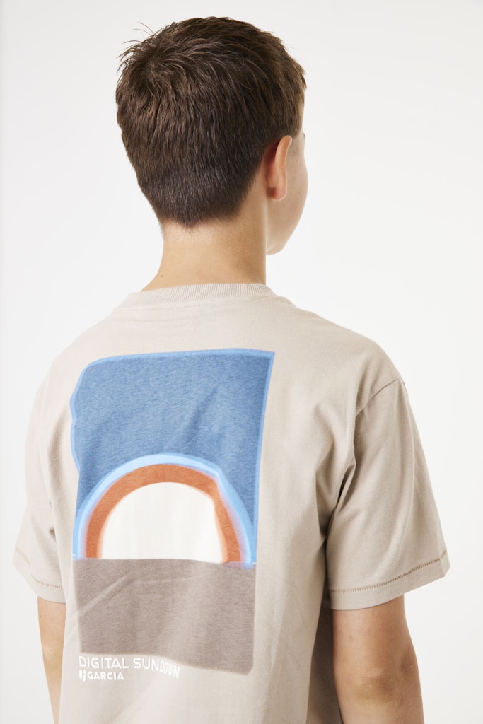 Garcia Jungen T-Shirts Sand
