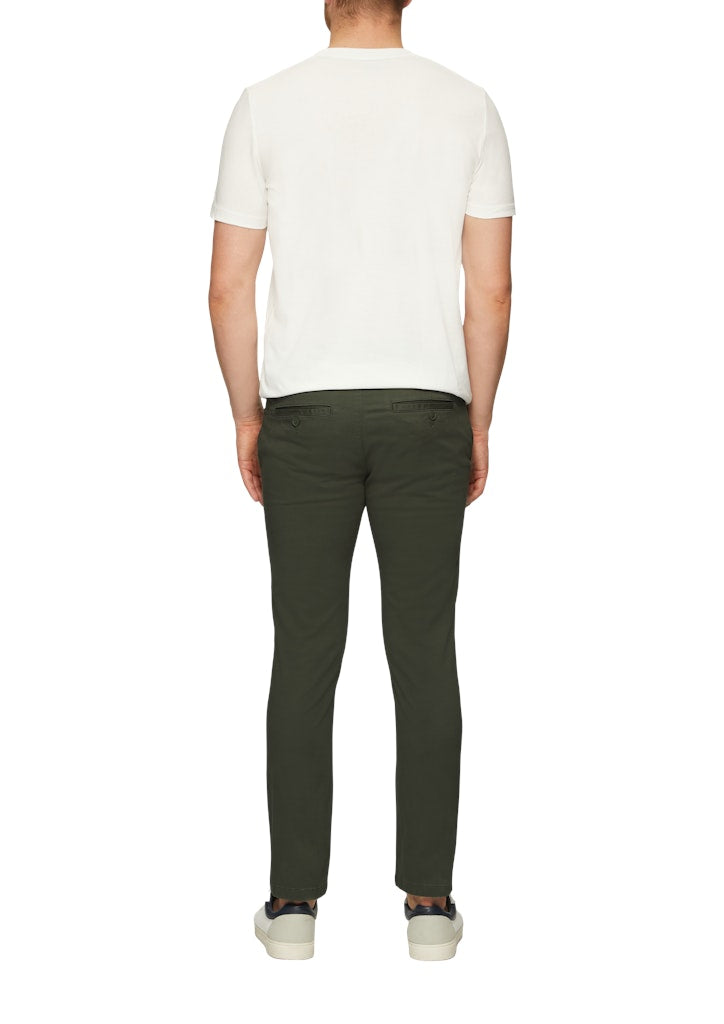 S. Oliver red Herren Hosen Green