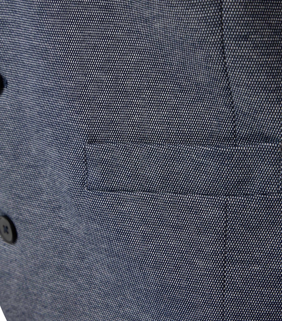 Casa Moda Herren Westen  Blau