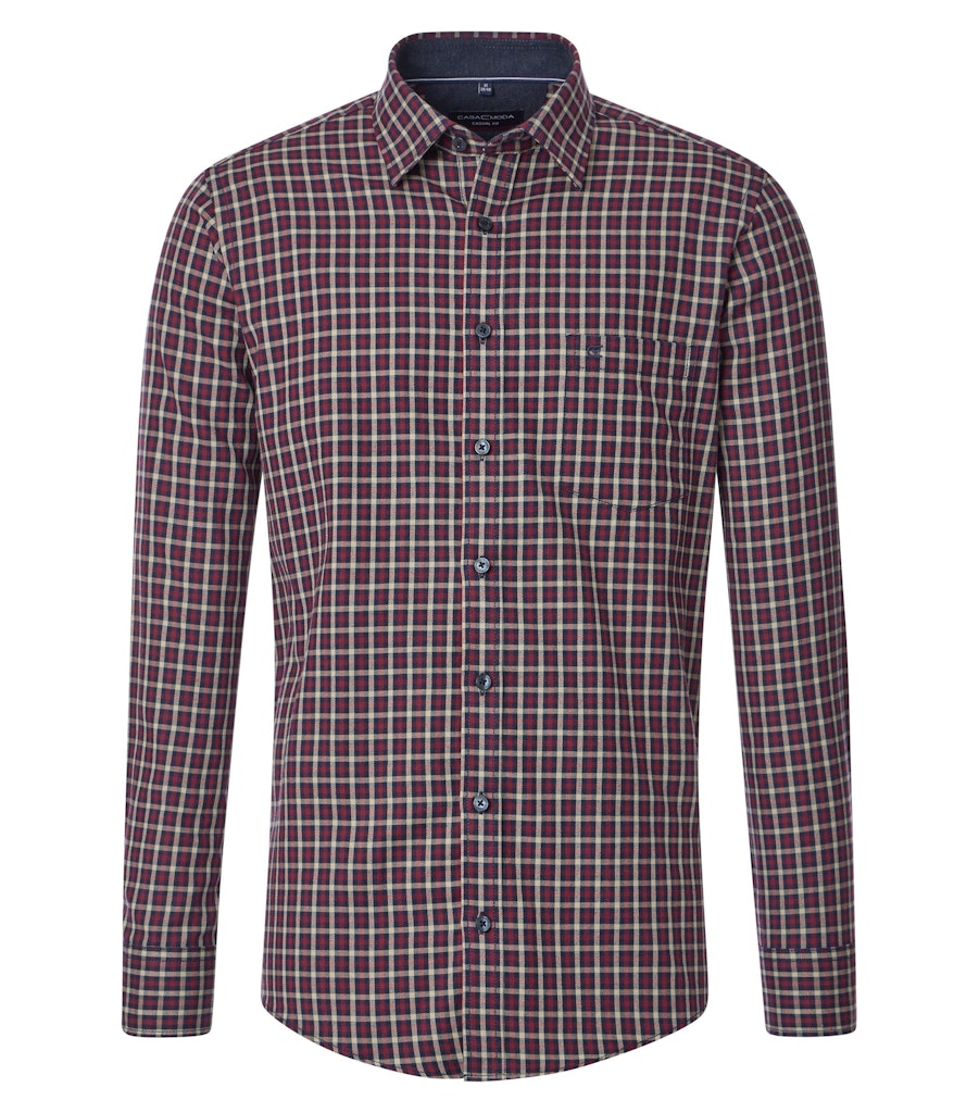 Casa Moda Herren Hemden  Rot