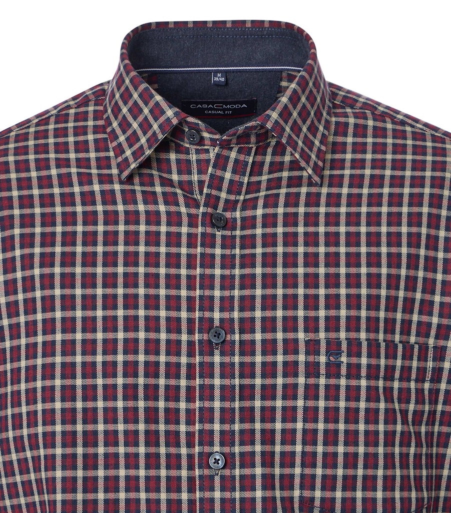 Casa Moda Herren Hemden  Rot