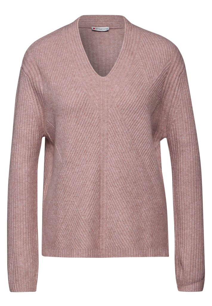 Street One Damen Pullover  Rosewood