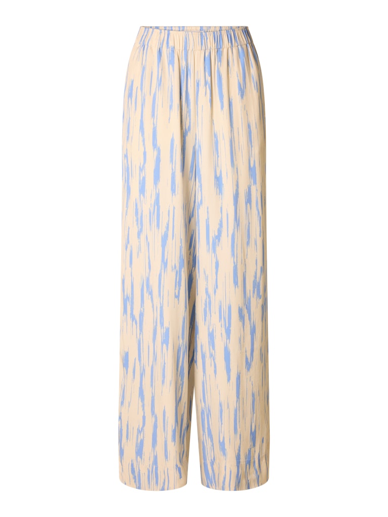 Selected Femme Damen Hosen Birch/Aop