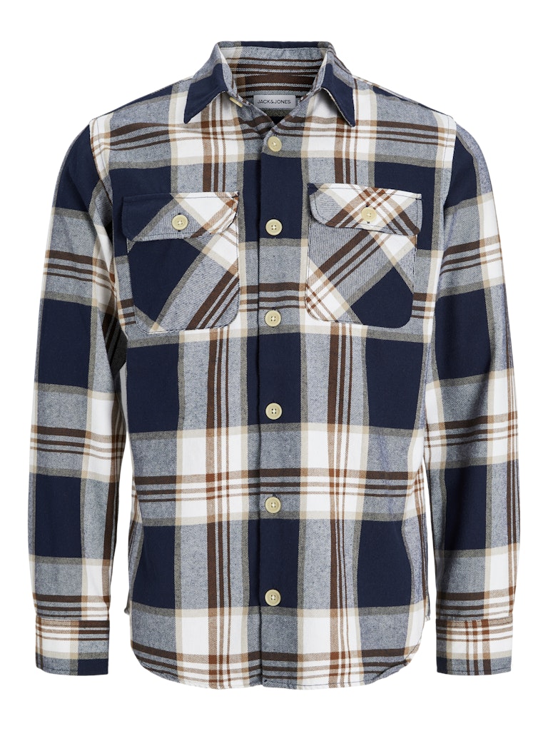 Jack & Jones Herren Hemden lang Navy Blazer