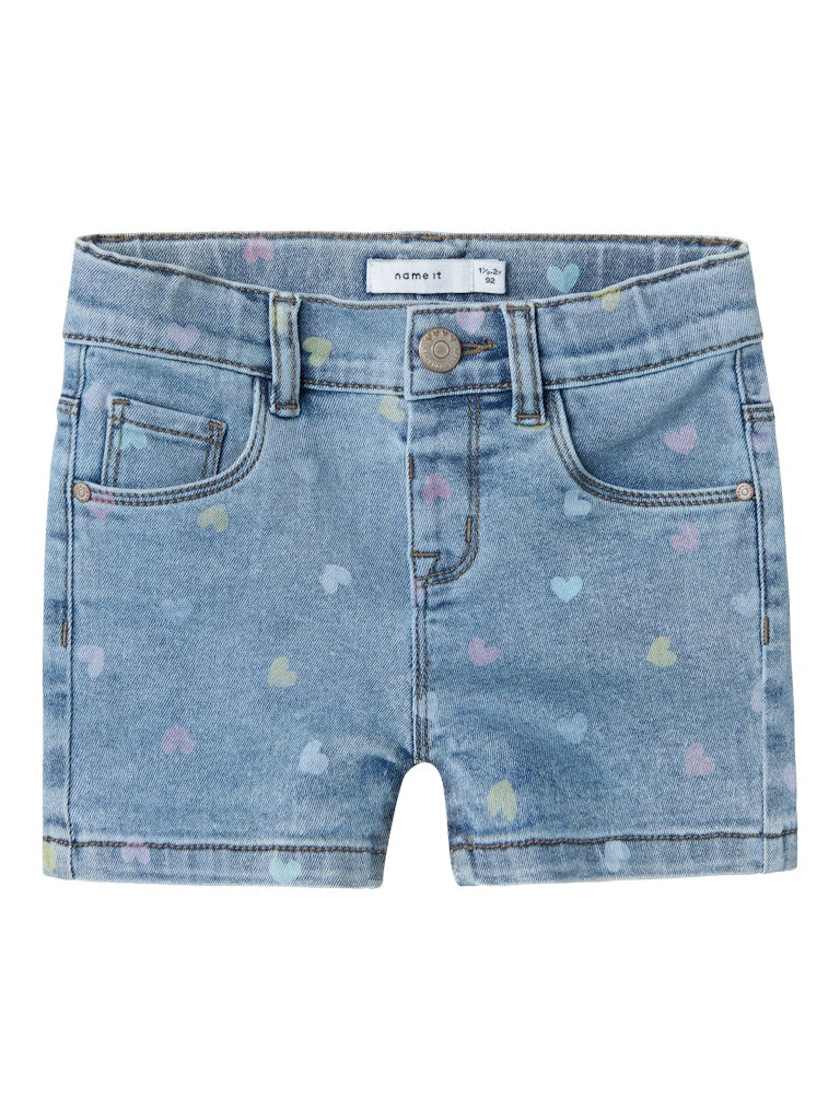 Name it Mädchen Shorts & Rcke Medium Blue Den