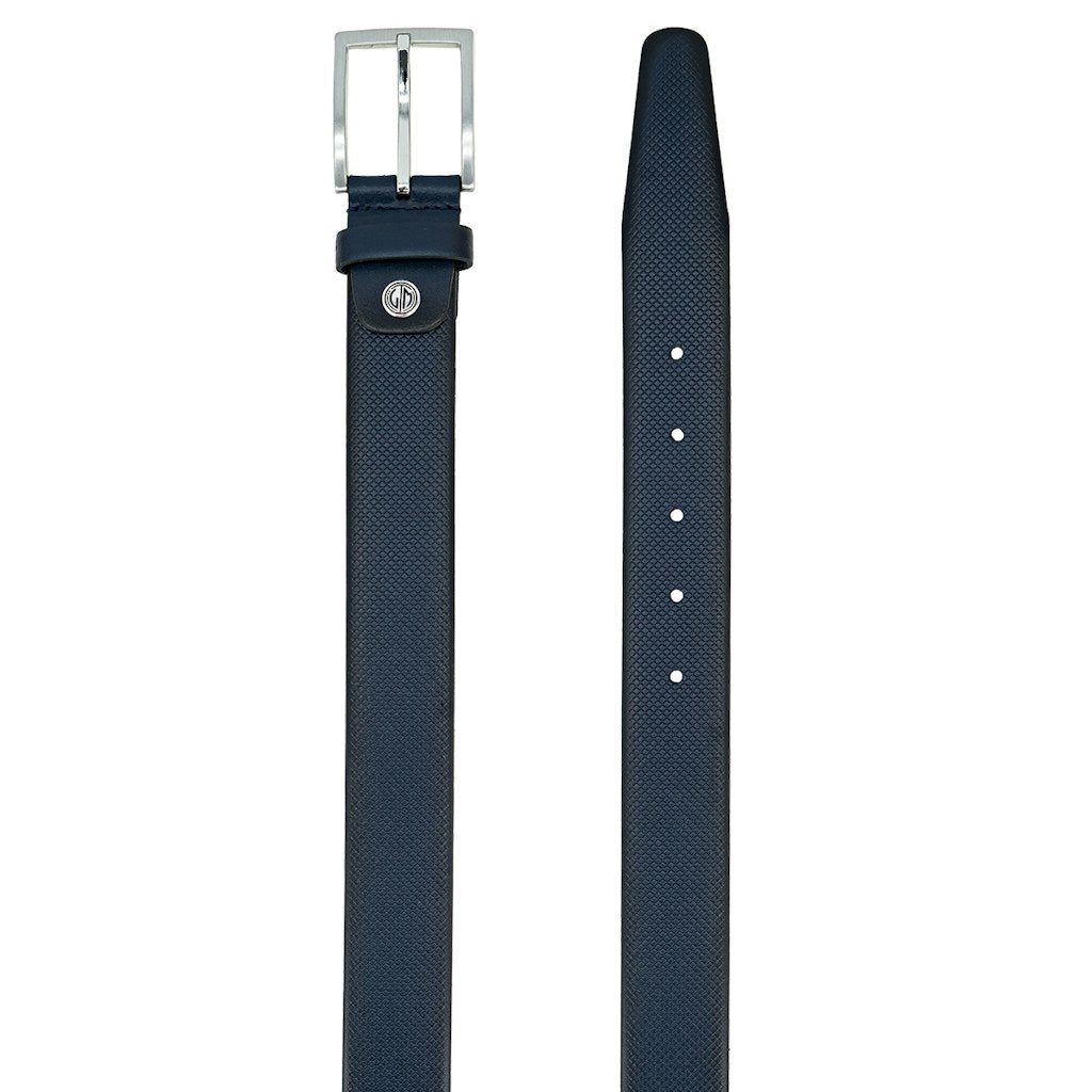 LINDENMANN Herren Gürtel Marine