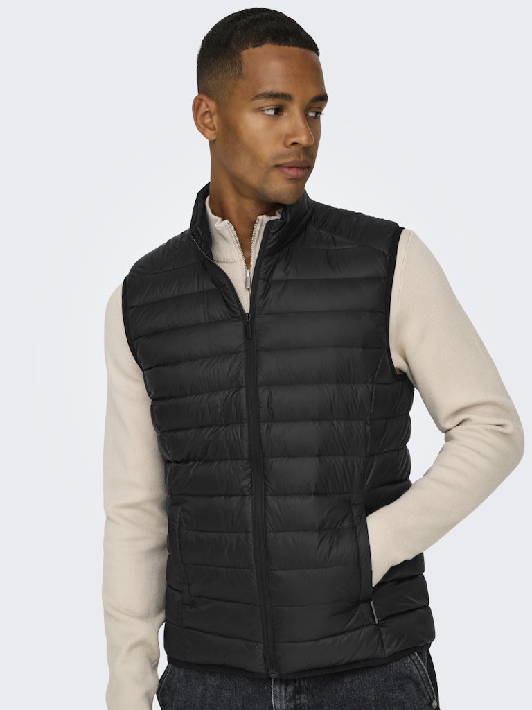 Only & Sons Herren Westen Black