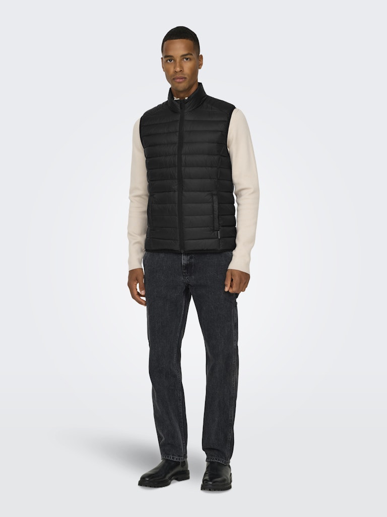 Only & Sons Herren Westen Black
