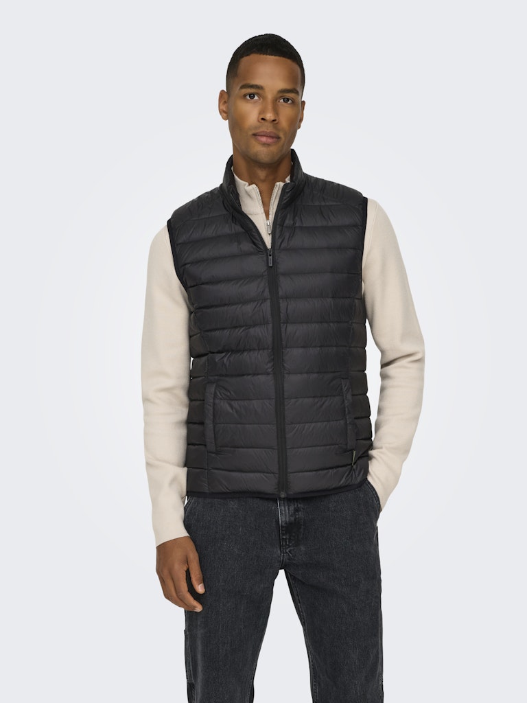 Only & Sons Herren Westen Black