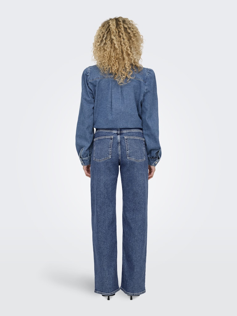 only Damen Jeans Dark Medium Blu