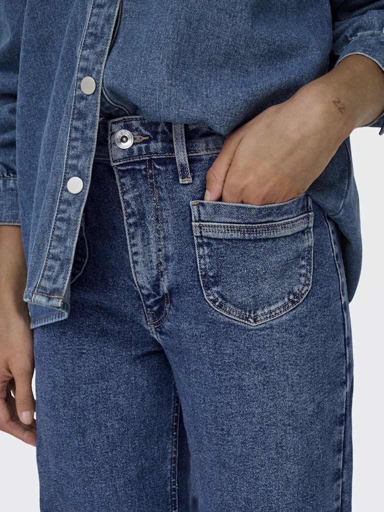 only Damen Jeans Dark Medium Blu