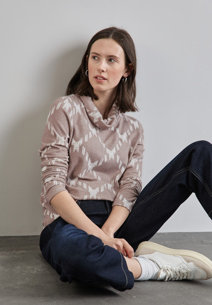 Street One Damen T-Shirts  Light Moc