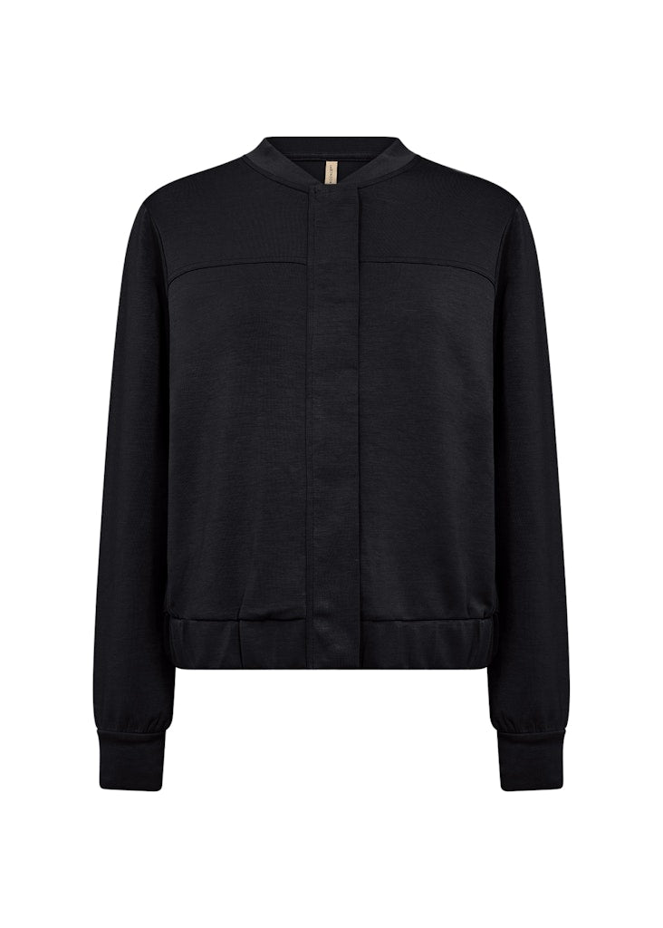 Soya Concept Damen Strickjacken Black
