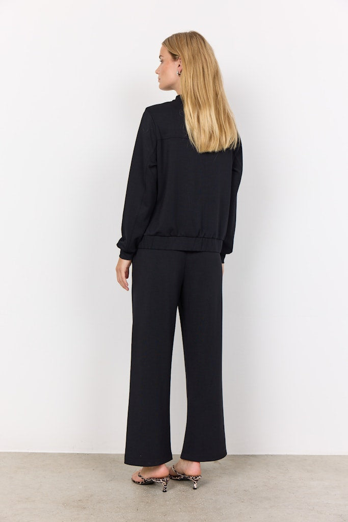 Soya Concept Damen Strickjacken Black