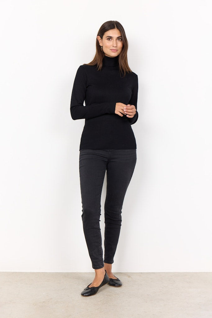 Soya Concept Damen Pullover Black