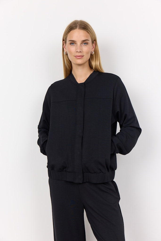 Soya Concept Damen Strickjacken Black