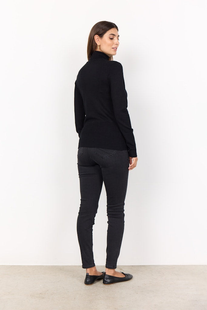 Soya Concept Damen Pullover Black