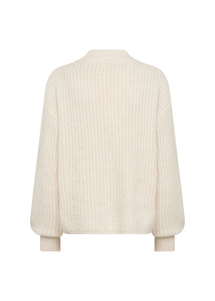 Soya Concept Damen Strickjacken Cream Melange