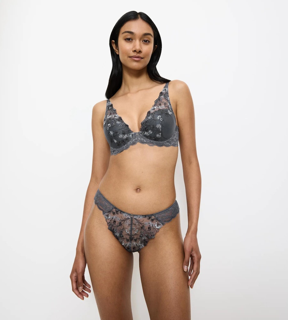 Triumph Slip Dk Pebble Grey