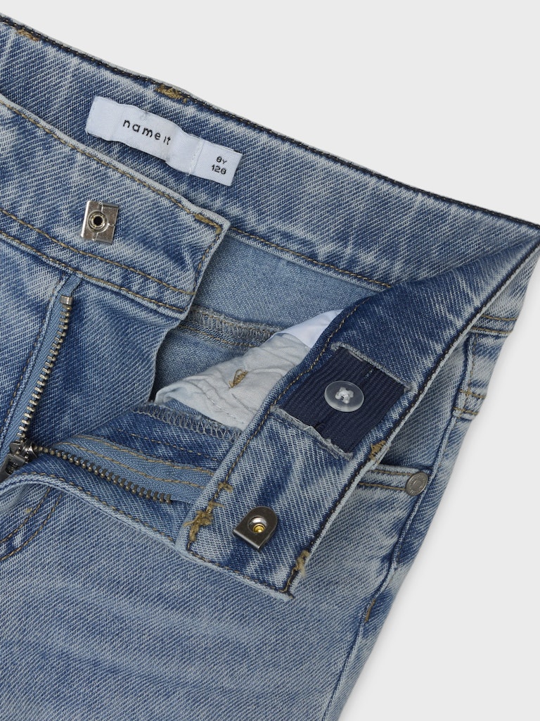 Name it Jungen Hosen & Shorts Light Blue Deni